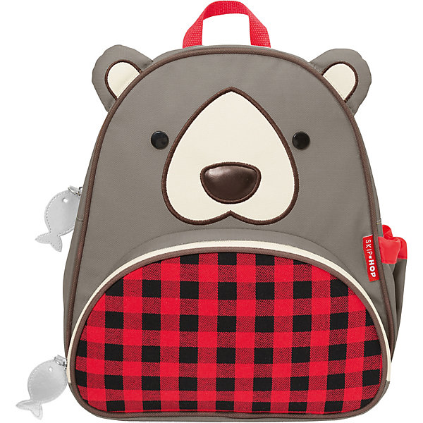 

Рюкзак детский Skip Hop Zoo Pack "Медведь", Braun/rot