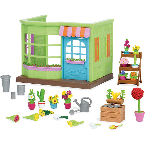 

Игровой набор Li'l Woodzeez "Цветочный магазин", с аксессуарами, Lime