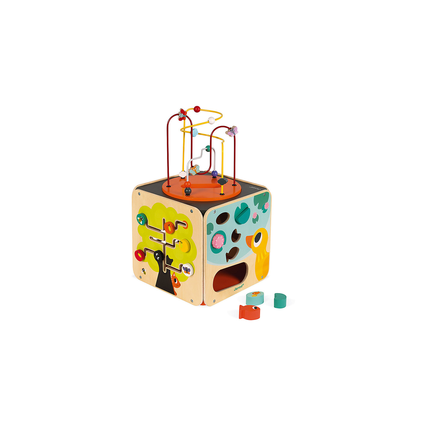 фото Развивающий куб Janod, с комплектом игр