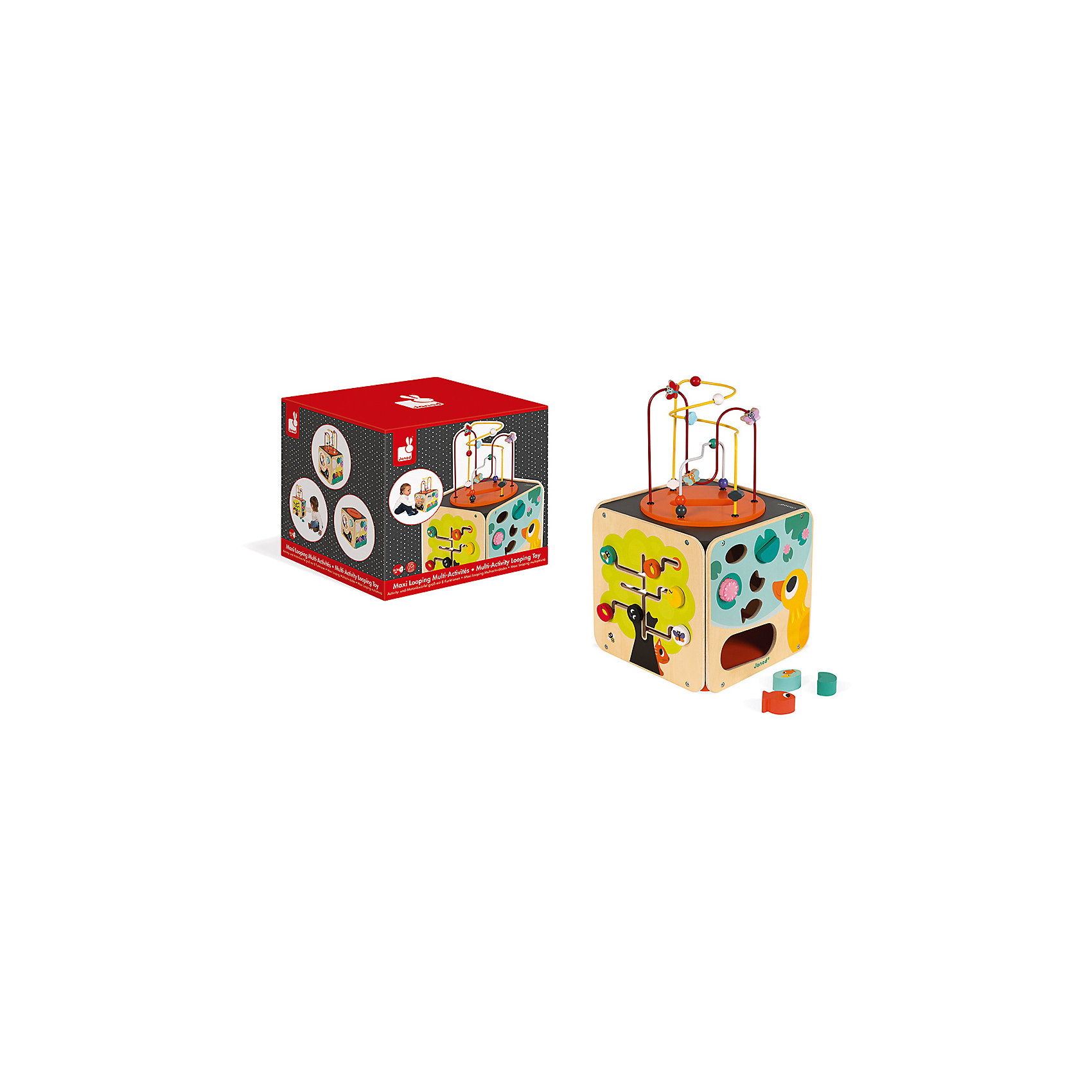 фото Развивающий куб Janod, с комплектом игр