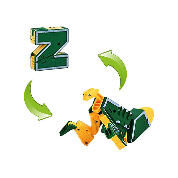 

Трансбот 1Toy Lingvo Zoo, буква Z, Gelb/grün, Трансбот 1Toy Lingvo Zoo, буква Z