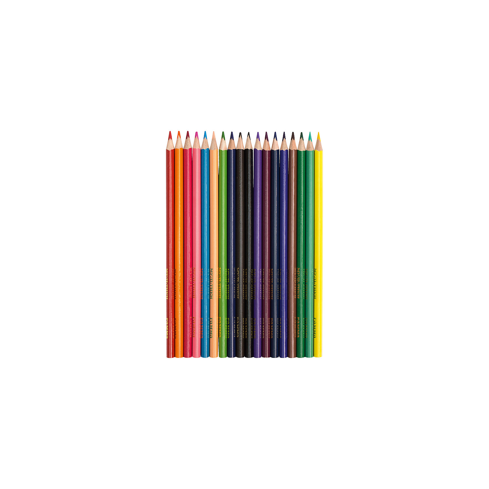 фото Цветные карандаши Гамма "Мультики", 18 цветов