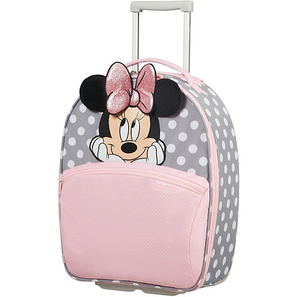 Samsonite Чемодан Samsonite Disney Минни глиттер, высота 49 см