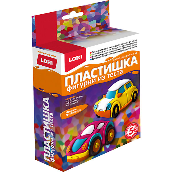 

Набор для творчества Пластишка "Фигурки из теста" Машинки