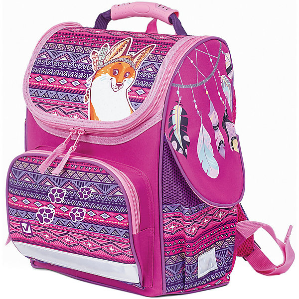 

Ранец Brauberg Style "Лис", фиолетовый, Ранец Brauberg Style "Лис",
