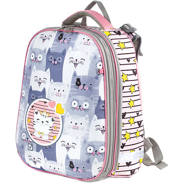 

Ранец Brauberg Extra "Котики", розовый, Ранец Brauberg Extra "Котики",