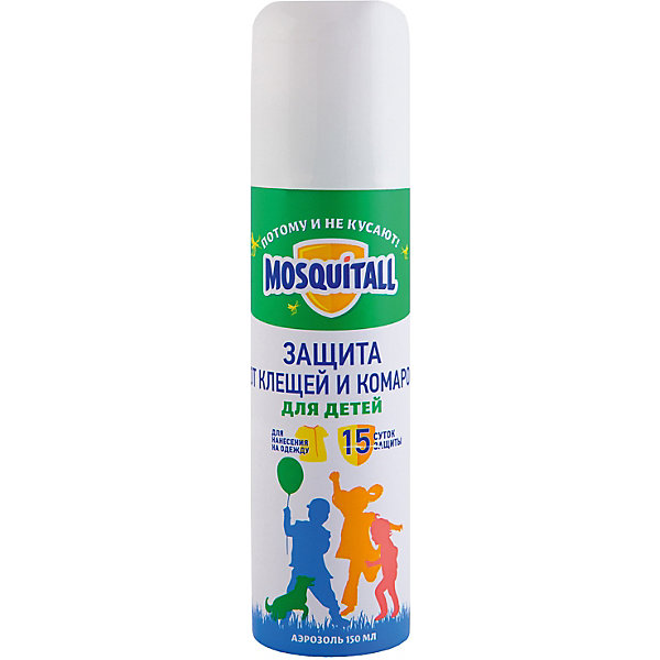 

Аэрозоль от клещей Mosquitall Нежная защита, 150 мл