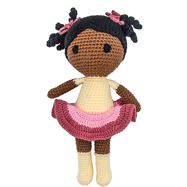 

Вязаная игрушка Niki Toys Кукла Мери, Разноцветный
