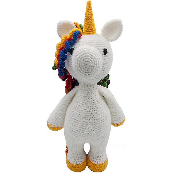 

Вязаная игрушка Niki Toys Единорог Радуга, Разноцветный
