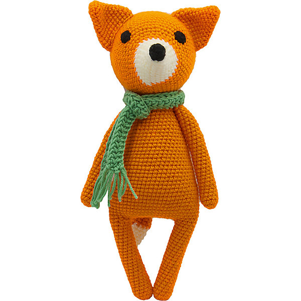 

Вязаная игрушка Niki Toys Лисёнок Август, Оранжевый