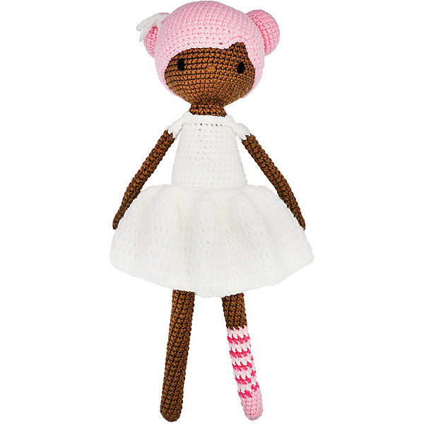 

Вязаная игрушка Niki Toys Кукла Джульетта, Белый