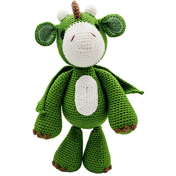 

Вязаная игрушка Niki Toys Дракоша, 40см, Зеленый