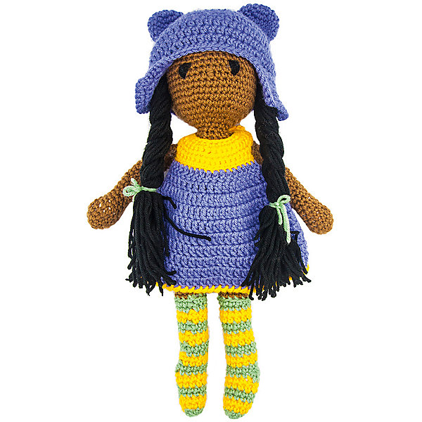 

Вязаная игрушка Niki Toys Кукла Сара, 30см, Синий
