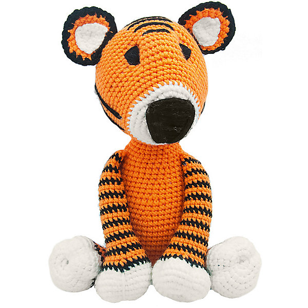 

Вязаная игрушка Niki Toys Тигренок Риччи, Оранжевый
