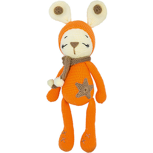 

Вязаная игрушка Niki Toys Зайчонок Астерикс, оранжевый, Вязаная игрушка Niki Toys Зайчонок Астерикс,