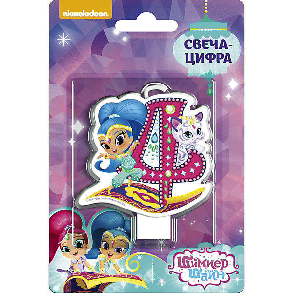 

Свеча-цифра Росмэн "Шиммер и Шайн", №4