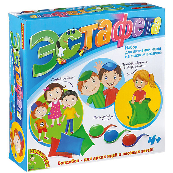 

Набор игр Bondibon "Эстафета, Набор игр Bondibon "Эстафета"