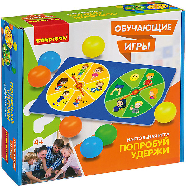 

Настольная игра Bondibon Обучающие игры "Попробуй удержи"