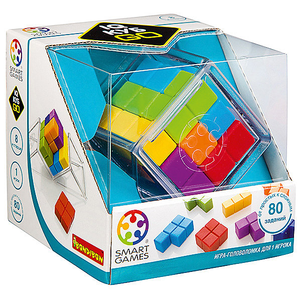 

Логическая игра Bondibon "IQ-Куб GO"