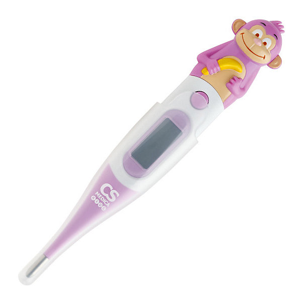 

Термометр электронный медицинский CS Medica Kids CS-83 "Обезьянка", Розовый/белый