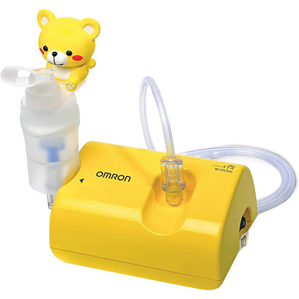 

Ингалятор компрессорный Omron NE-C24 Kids, Желтый, Ингалятор компрессорный Omron NE-C24 Kids
