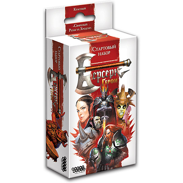 

Настольная игра Hobby World "Берсерк. Герои" Стартовый набор: красный