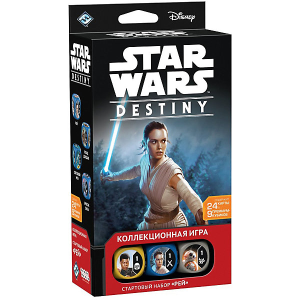 Настольная игра Star Wars: Destiny "Стартовый набор" Рэй Hobby World 11856376