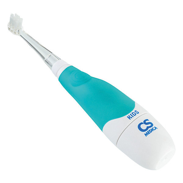 фото Электрическая звуковая зубная щетка CS Medica CS-561 Kids, голубая