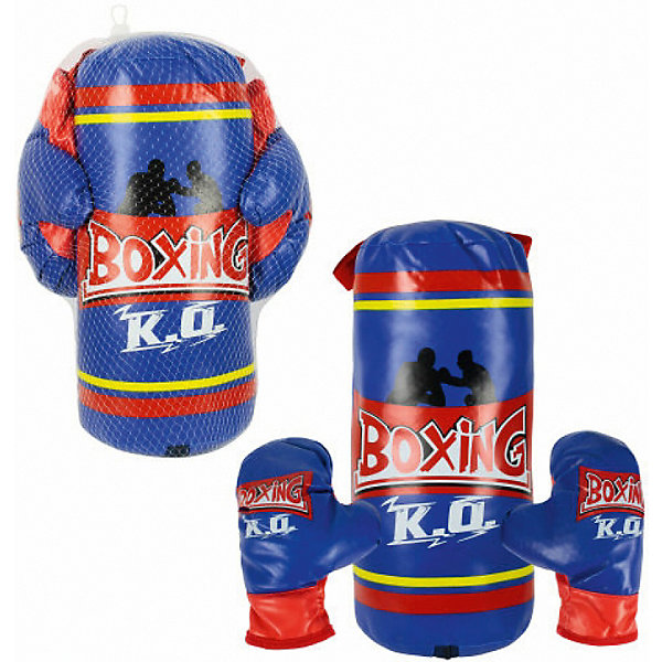 

Набор для бокса 1Toy Boxing-KO, Разноцветный, Набор для бокса 1Toy Boxing-KO