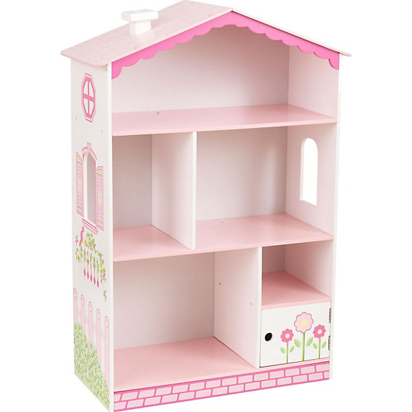 

Книжная полка KidKraft "Кукольный домик", Розовый