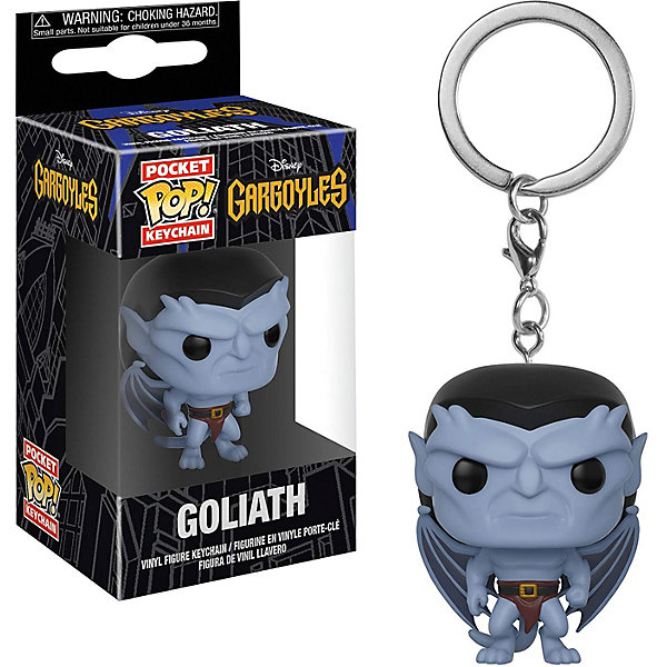 

Брелок Funko Pocket POP! Keychain: Disney "Гаргульи" Голиаф, 30958-PDQ, Разноцветный