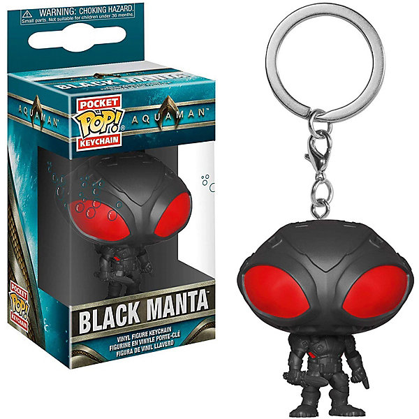 

Брелок Funko Pocket POP! Keychain: DC "Аквамен" Черная Манта, 33235-PDQ, Разноцветный