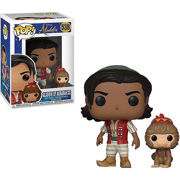 

Фигурка Funko POP! Vinyl: Disney "Аладдин" Аладдин и Абу, 37022, Разноцветный, Фигурка Funko POP! Vinyl: Disney "Аладдин" Аладдин и Абу, 37022