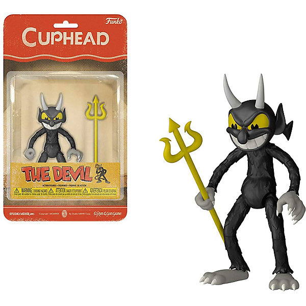 

Фигурка Funko Action Figures: Cuphead Дьявол, 33424, Разноцветный, Фигурка Funko Action Figures: Cuphead Дьявол, 33424