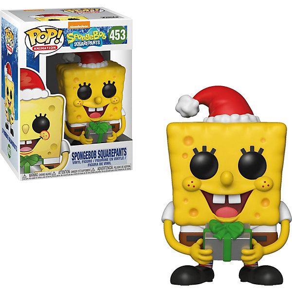 

Фигурка Funko POP! Vinyl: "Губка Боб" S2 Губка Боб в колпаке Санты, 33923, Разноцветный, Фигурка Funko POP! Vinyl: "Губка Боб" S2 Губка Боб в колпаке Санты, 33923