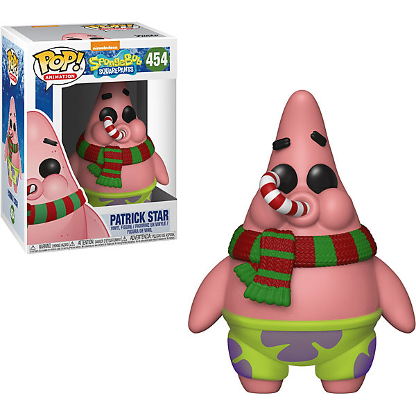 

Фигурка Funko POP! Vinyl: "Губка Боб" S2 Патрик в шарфе, 33924, Разноцветный, Фигурка Funko POP! Vinyl: "Губка Боб" S2 Патрик в шарфе, 33924