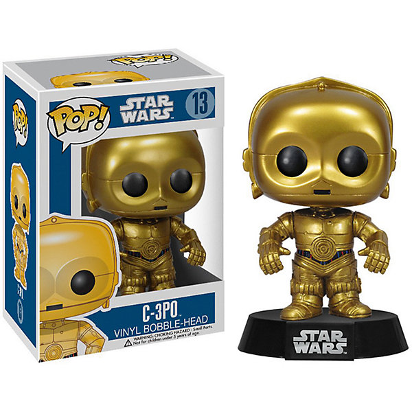 

Фигурка Funko POP! Bobble: "Звездные войны" C-3PO, 2387, Разноцветный