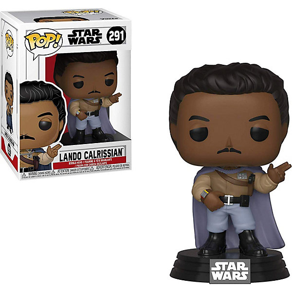 

Фигурка Funko POP! Bobble: "Звездные войны" Лэндо Калриссиан, 37592, Разноцветный