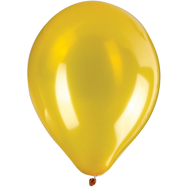 фото Воздушные шары Zippy, 50 шт, золотой металлик