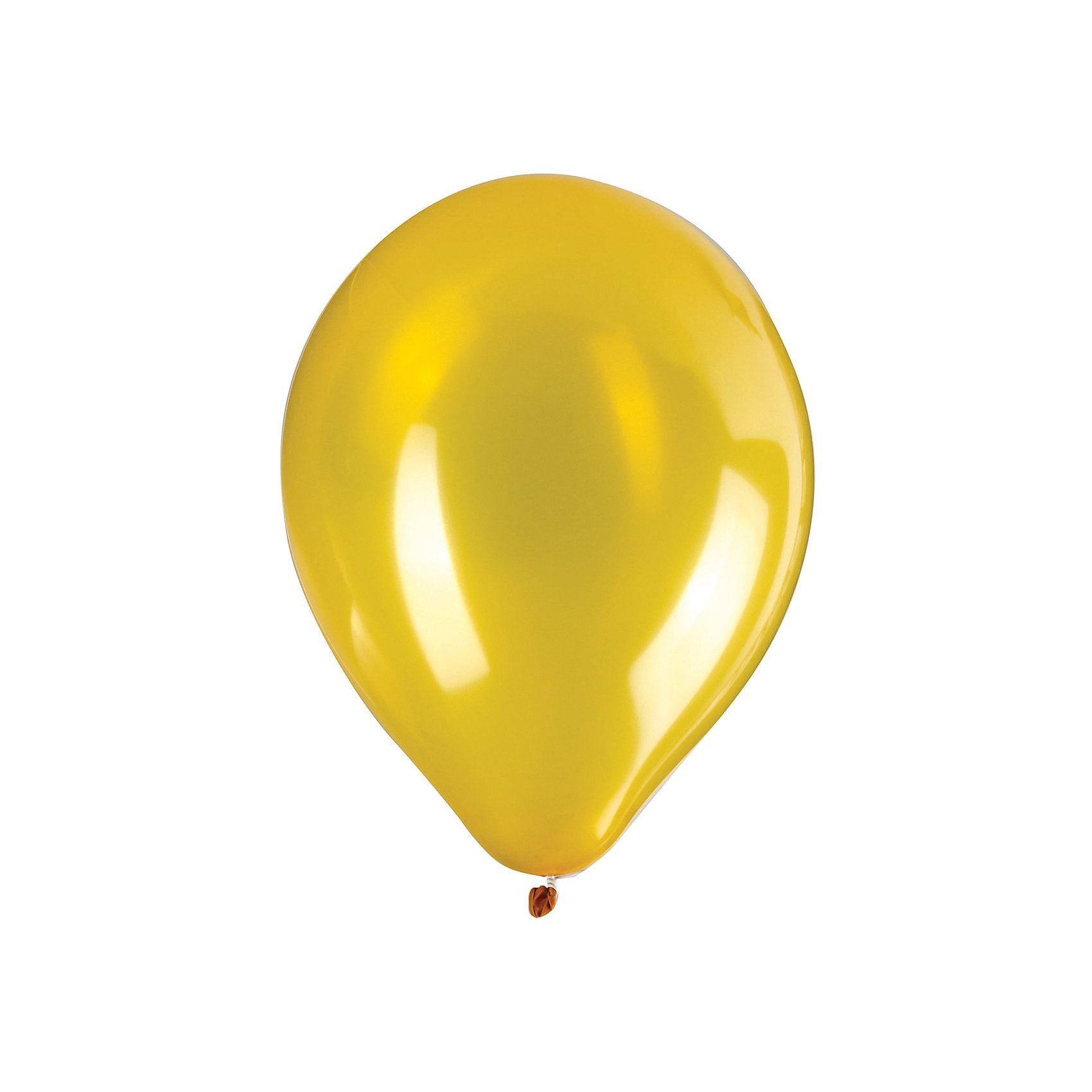 фото Воздушные шары Zippy, 50 шт, золотой металлик