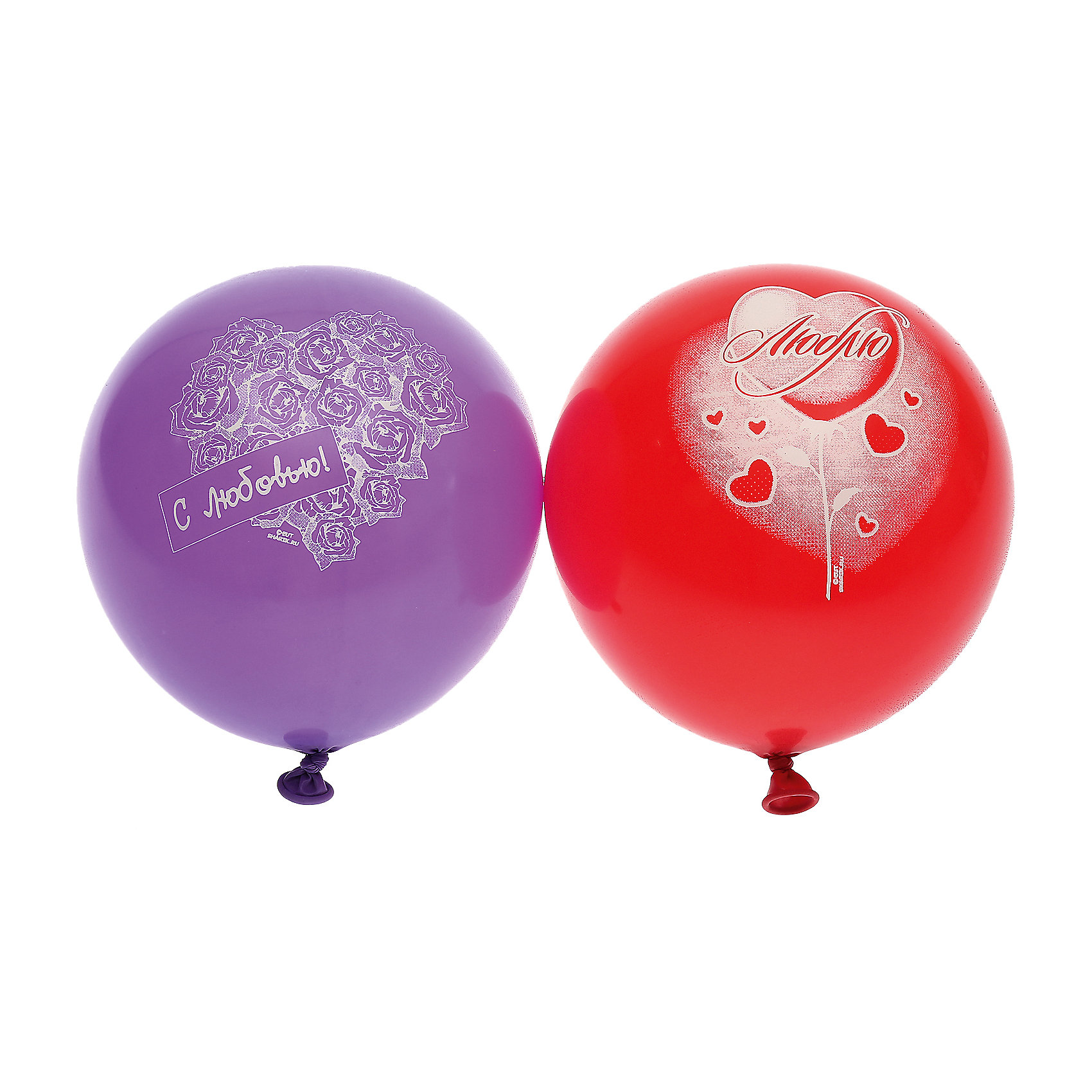фото Воздушные шары Belbal с рисунком "С любовью" 50 шт
