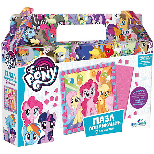 

Пазл My little Pony Праздник, 9 элементов, с аппликацией