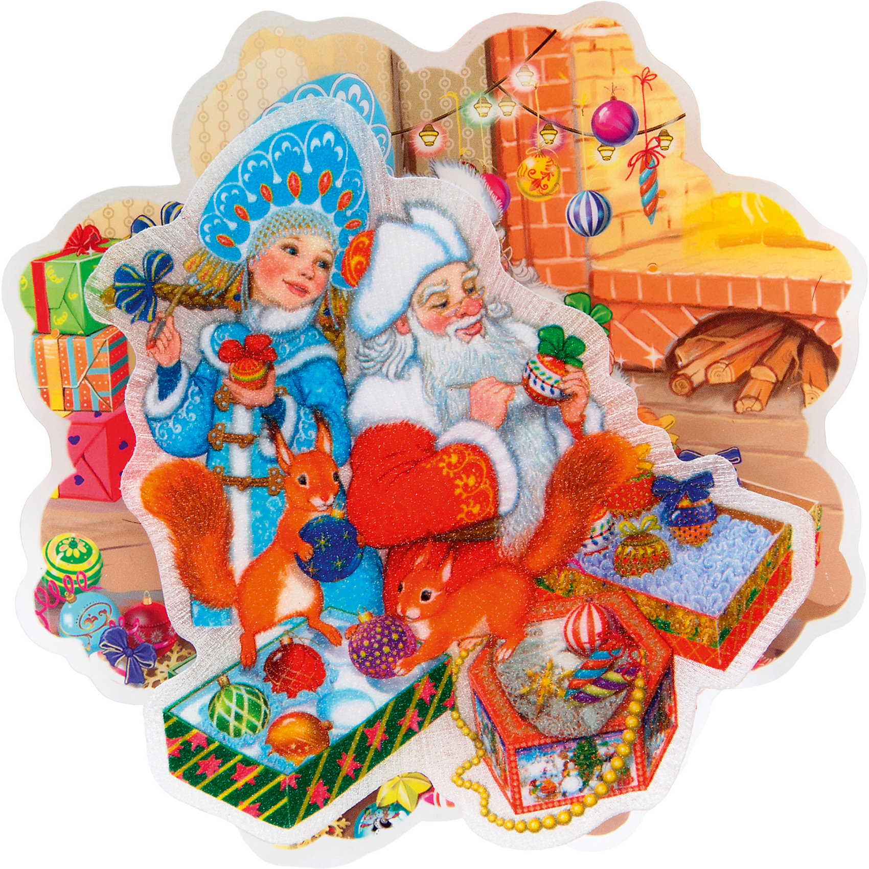 фото Новогоднее украшение Fenix-present "Внучка деда Мороза", с подсветкой Феникс-презент
