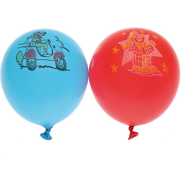фото Воздушные шары Gemar "Ассорти", с рисунком, 100 шт