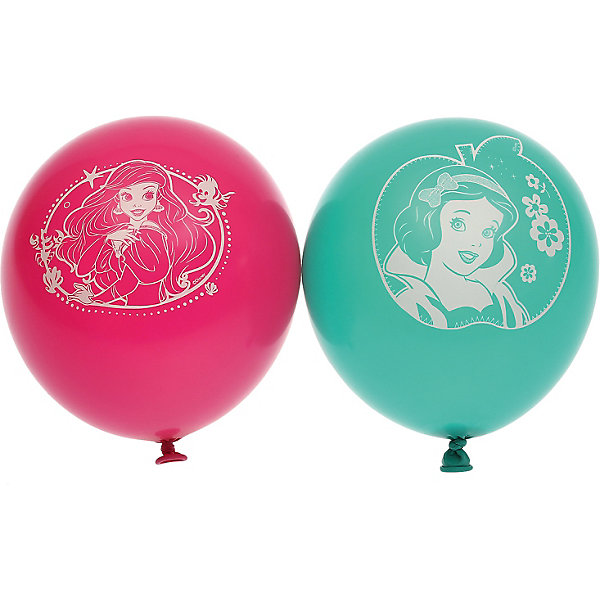 фото Воздушные шары Belbal "Дисней: принцессы", с рисунком, 50 шт