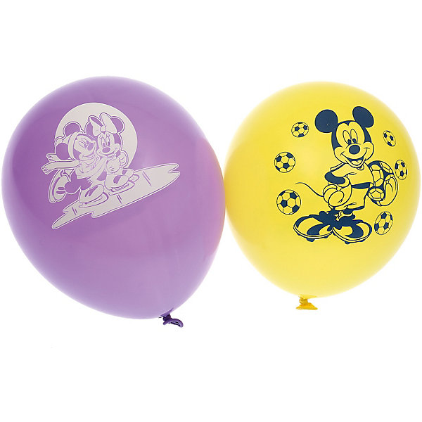 фото Воздушные шары Belbal "Дисней: Микки маус", с рисунком, 50 шт