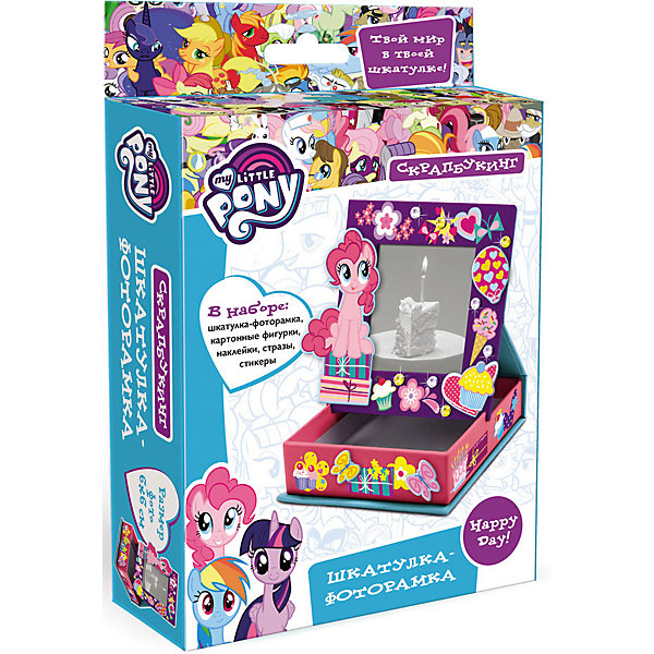 

Скрапбукинг Origami My little pony "Шкатулка-фоторамка"