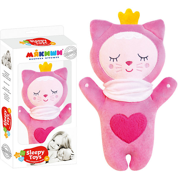 Мягкая игрушка Sleepy Toys, Котенок Мякиши 11913124