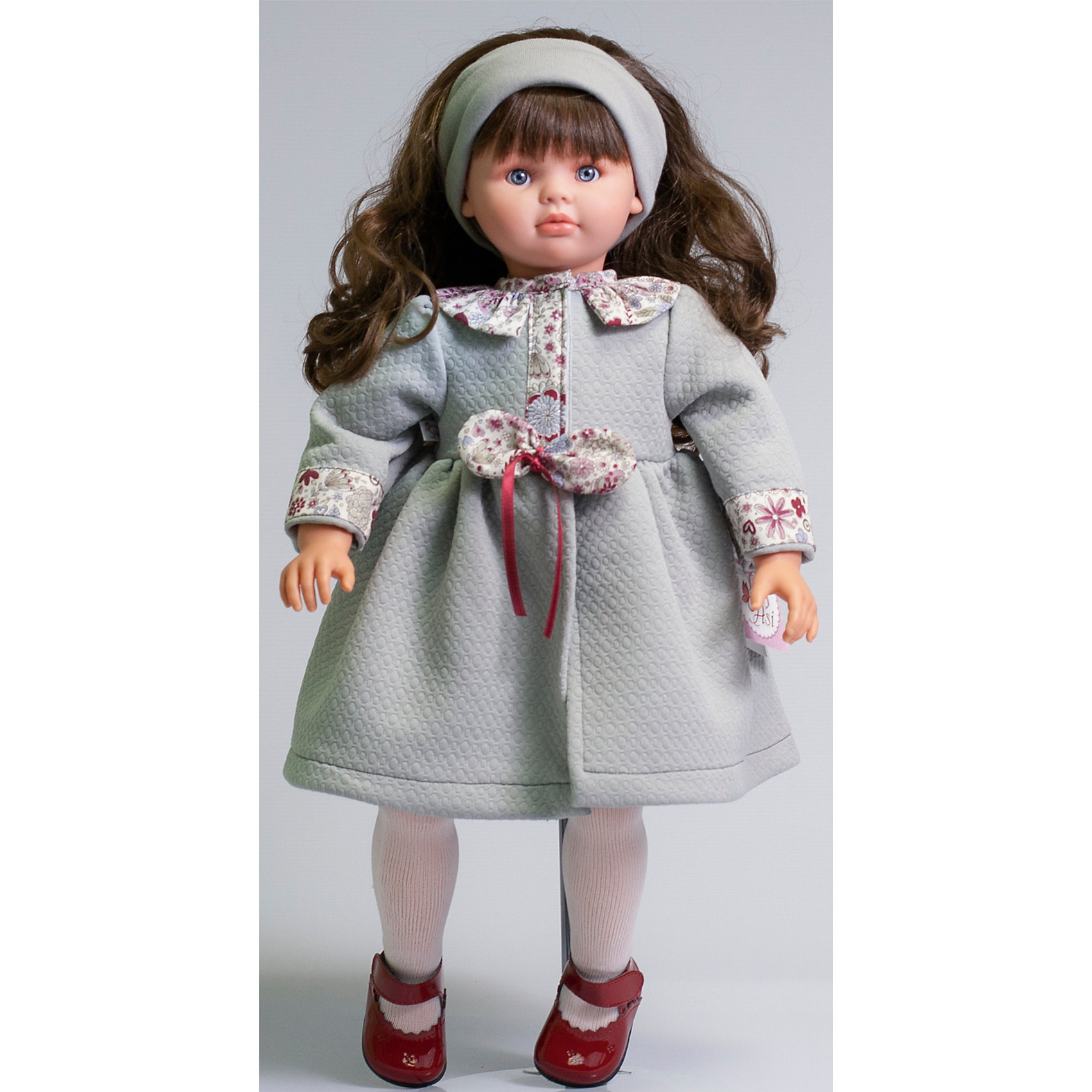 Кукла Пепа в сером платье 57 см, арт 283140 Asi 11917691