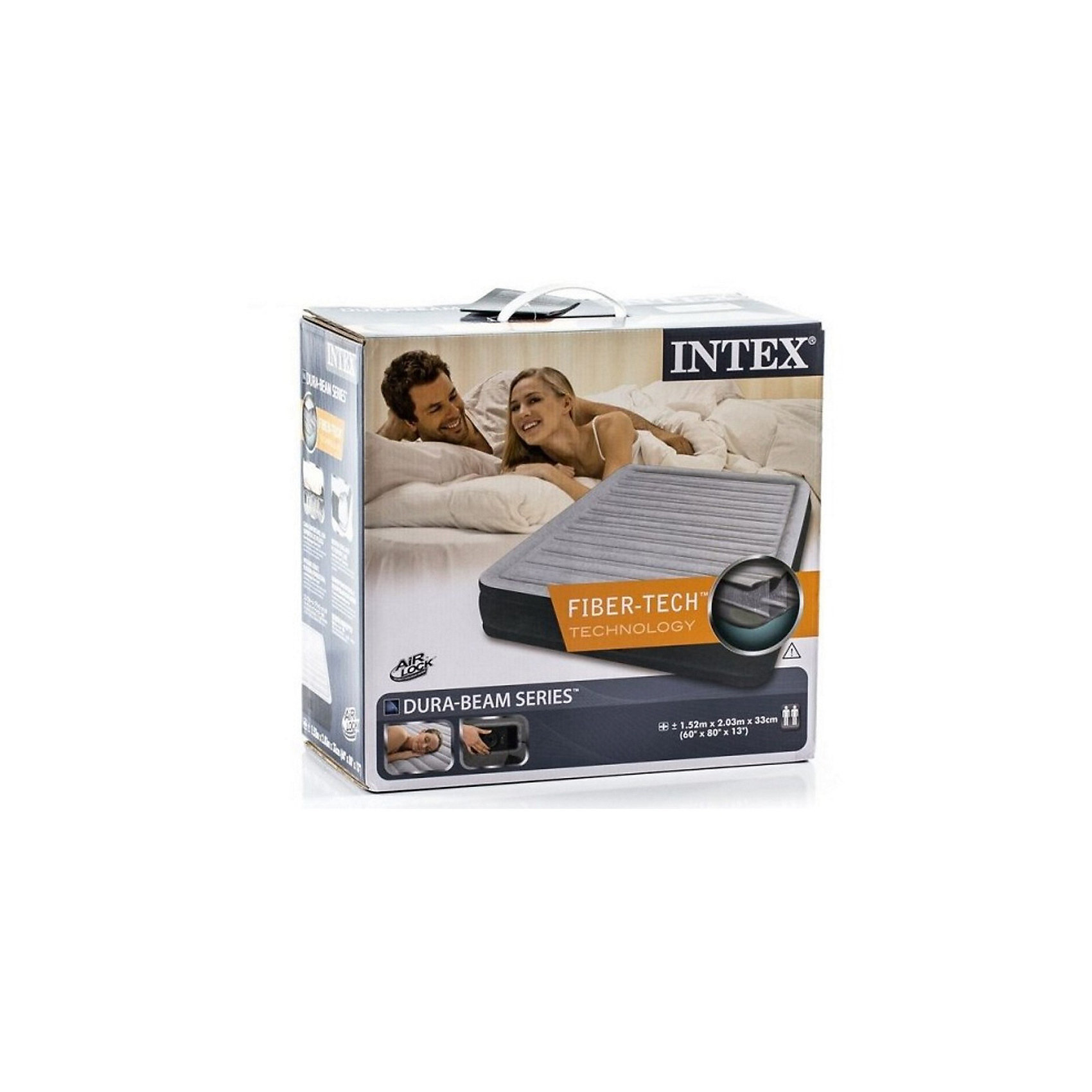 фото Надувная кровать Intex, 152*203 см, 67770